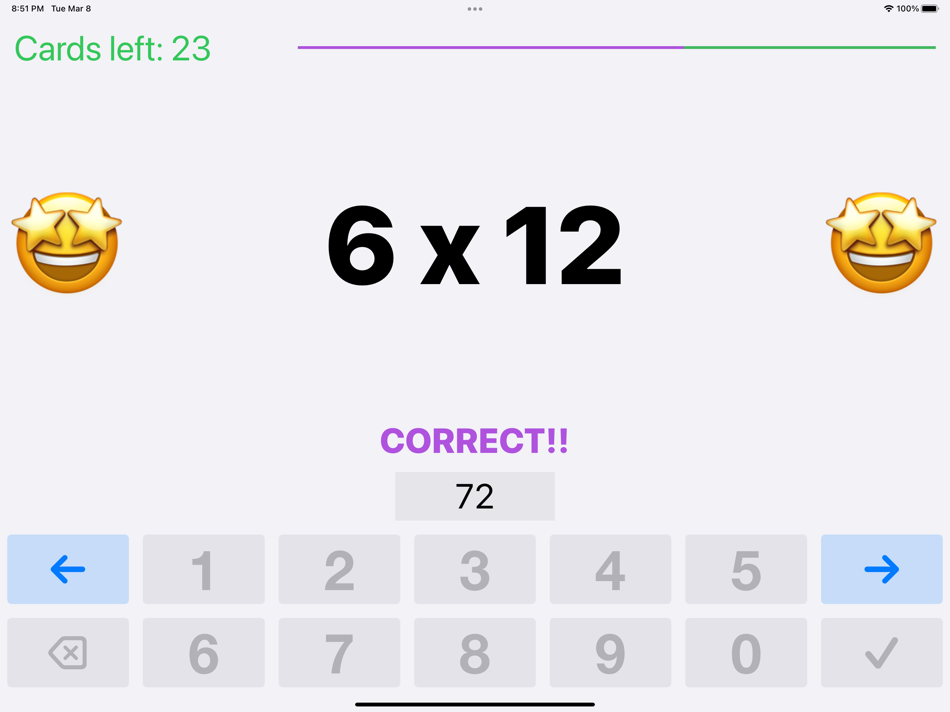 #4. Flashcards for math (iOS) Podle: Test Prep LLC