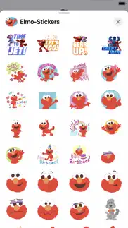 elmo stickers iphone screenshot 1