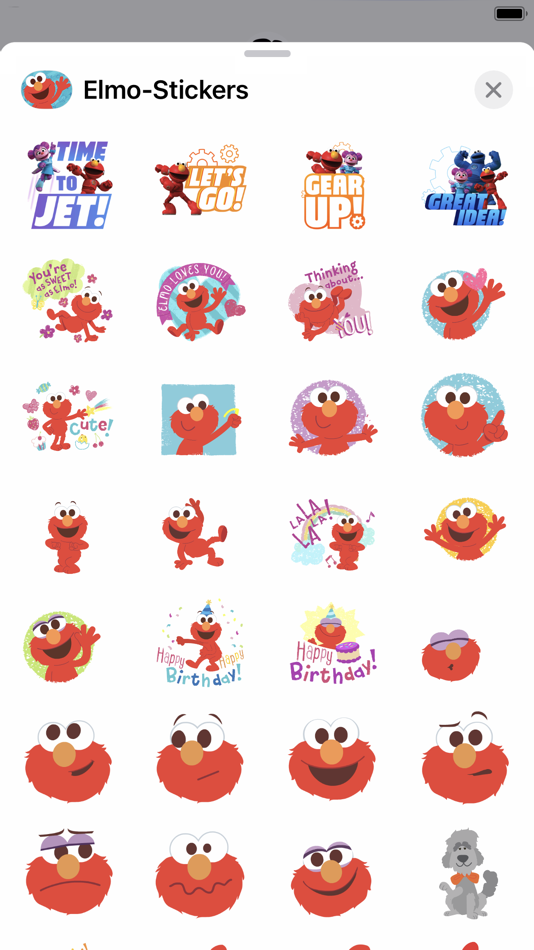 Elmo Stickers - 1.4.1 - (iOS)