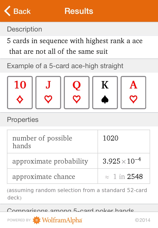 Wolfram Gaming Odds Reference Appのおすすめ画像3