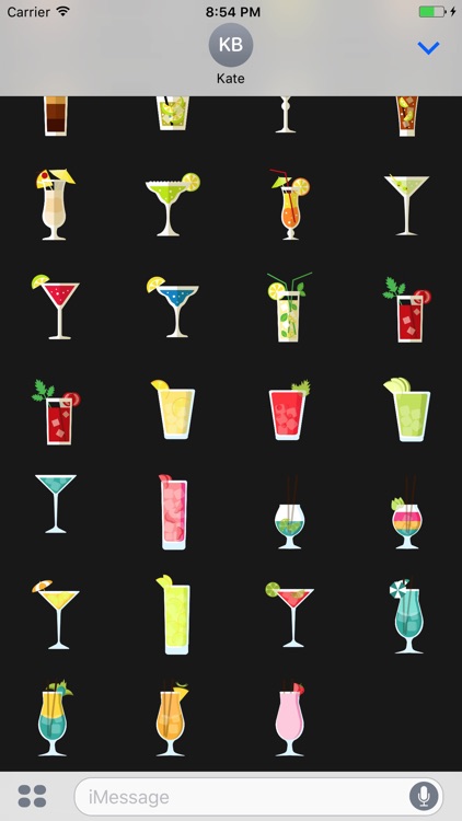 CocktailMoji - Famous Drinks Stickers screenshot-4