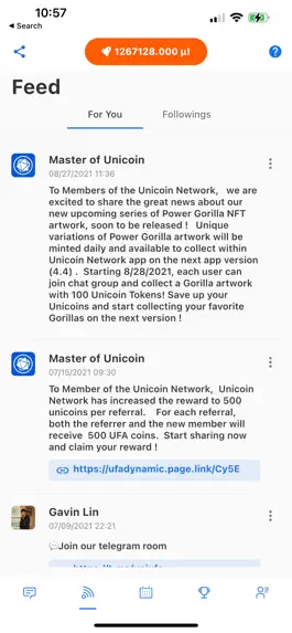 Game screenshot Unicoin Network hack