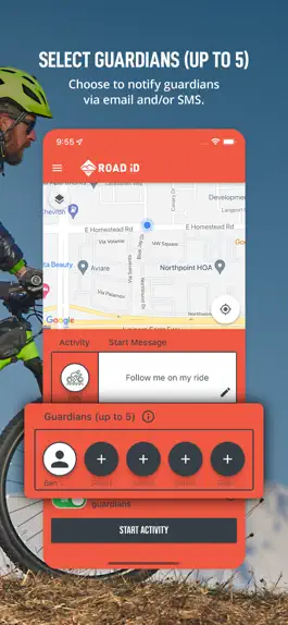 Game screenshot ROAD iD: Run + Ride Safety hack