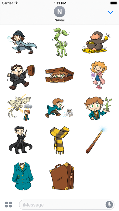 Screenshot #3 pour FANTASTIC BEASTS AND WHERE TO FIND THEM STICKERS