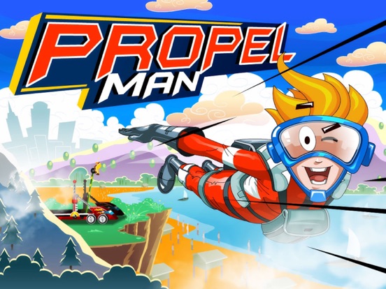 Propel Man iPad app afbeelding 1