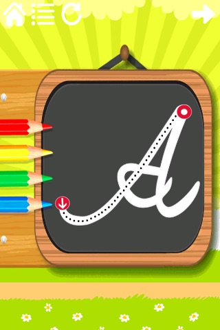 Writing Alphabet A to Z screenshot 4