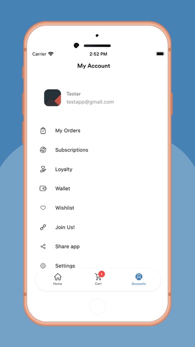 Butler Delivery Screenshot