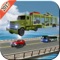 Army Flying Cargo Truck Stunt Game - Pro