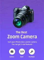 super zoom telephto camera iPad Captures Décran 1