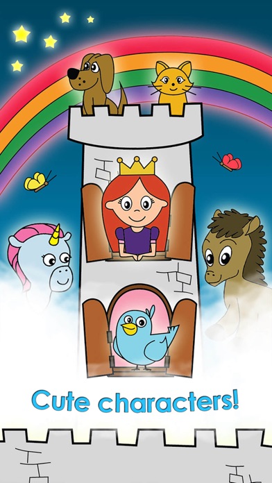 Princess Fairy Tale Puzzle Wonderland for Kids and Family Preschool Free screenshot 4
