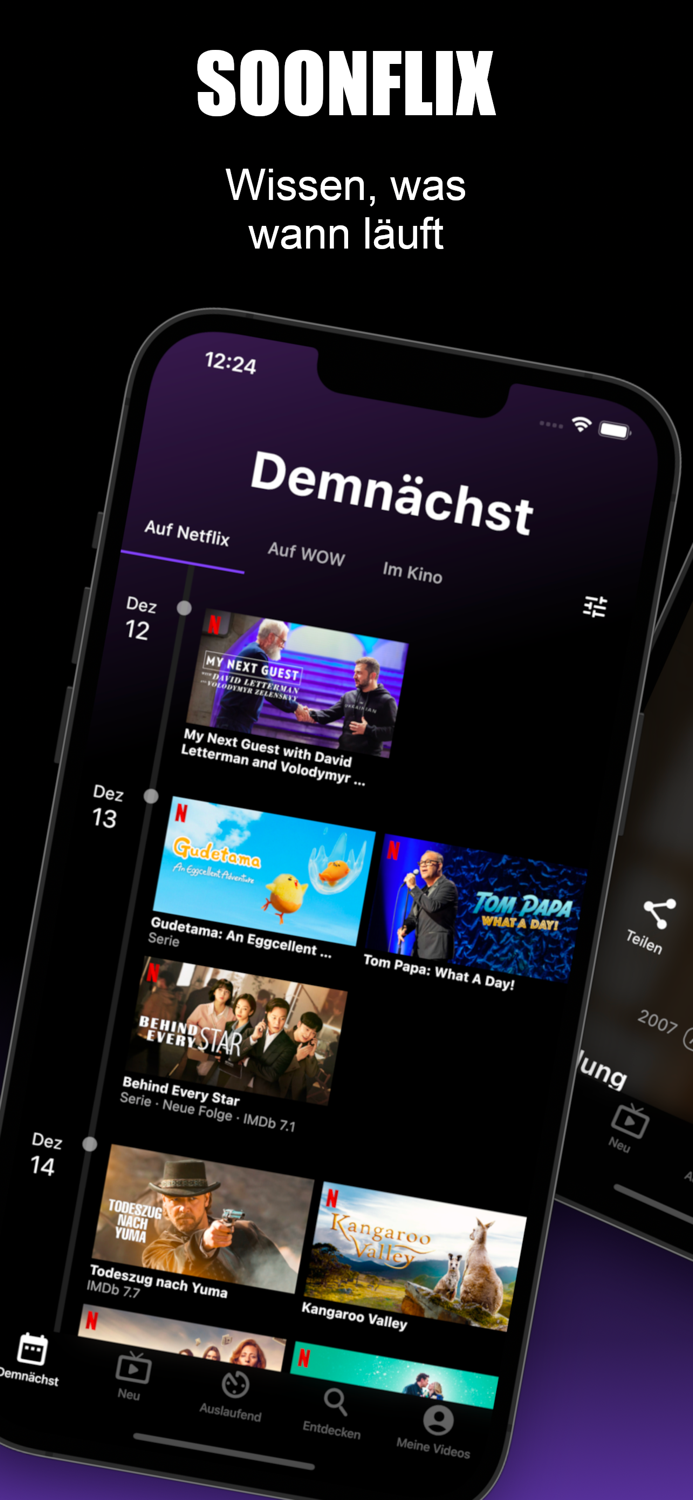 Soonflix für Netflix
