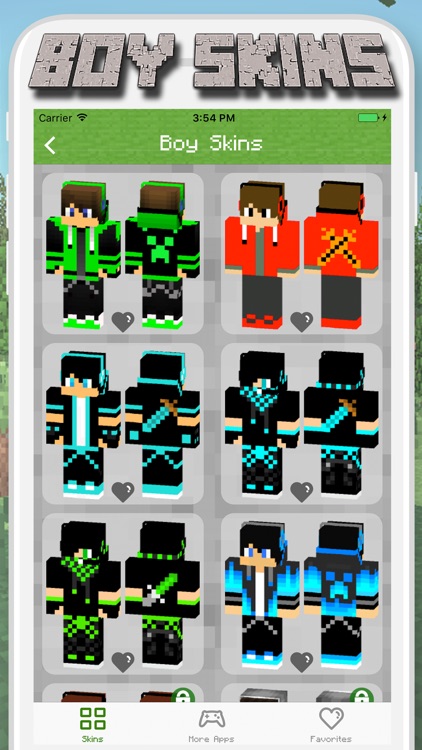 Boy Skins for Minecraft PE - MCPE Skins Free