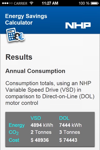 Energy Savings Calculator screenshot 4