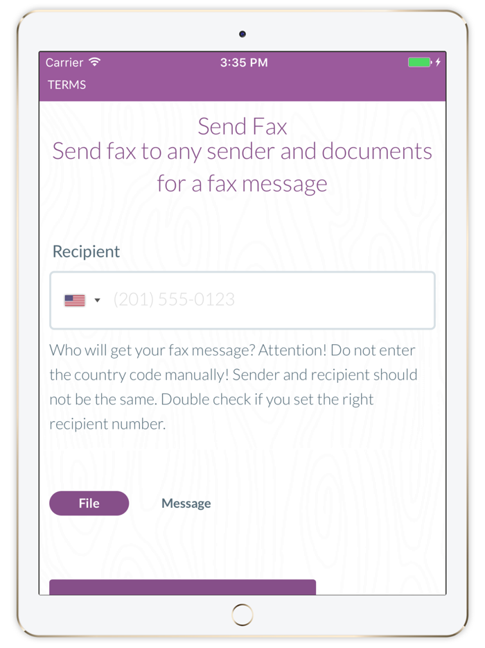 Private Fax - Send Fax Documents