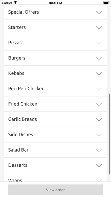 Royal Chicken & Pizza, Dorking Screenshot