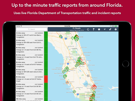Screenshot #4 pour Florida Roads Traffic