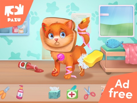 ペットドクター-子供向けのケアゲーム Pet Doctorのおすすめ画像1