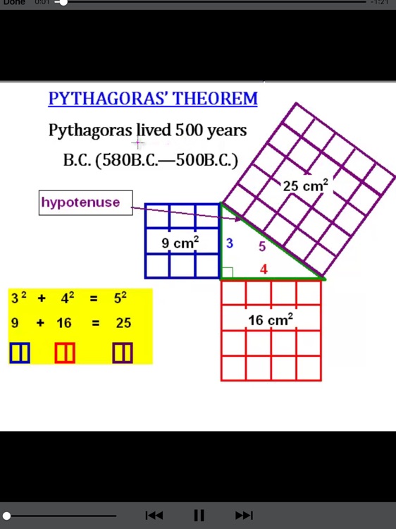 Pythagoras Theorem Maths screenshot-3