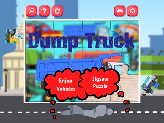 Screenshot #6 pour Véhicules de rue Jeux de puzzle pour enfants