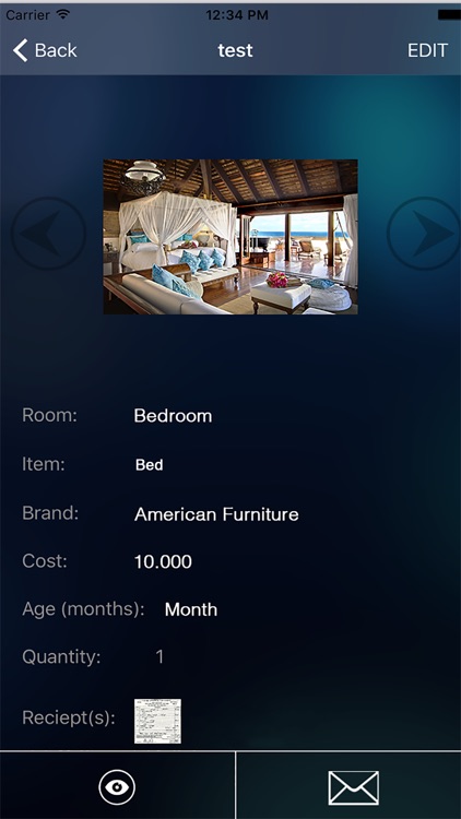Reliance - Personal Property Itemizer