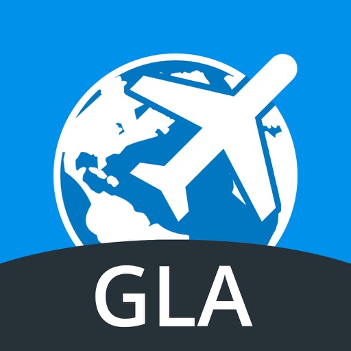 Glasgow Travel Guide with Offline Street Map icon