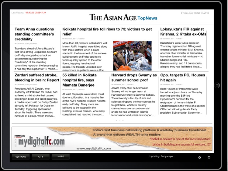 The Asian Age for iPad
