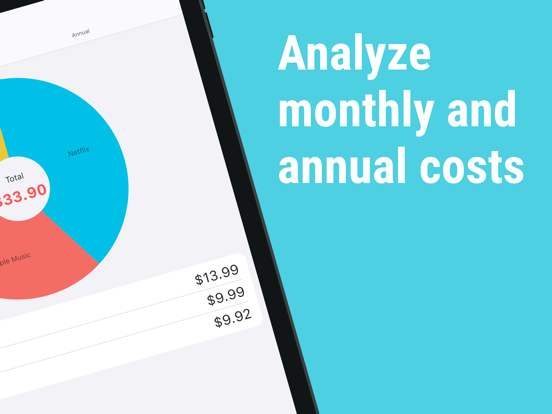 Screenshot #6 pour Subscription & Bill Manager
