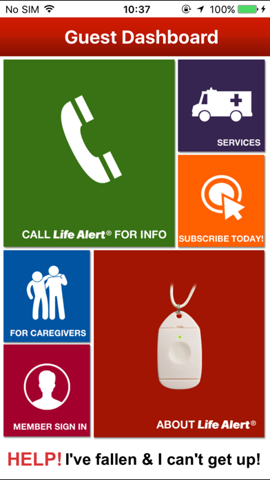 Screenshot #1 pour Life Alert