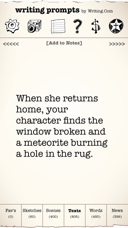Writing Prompts