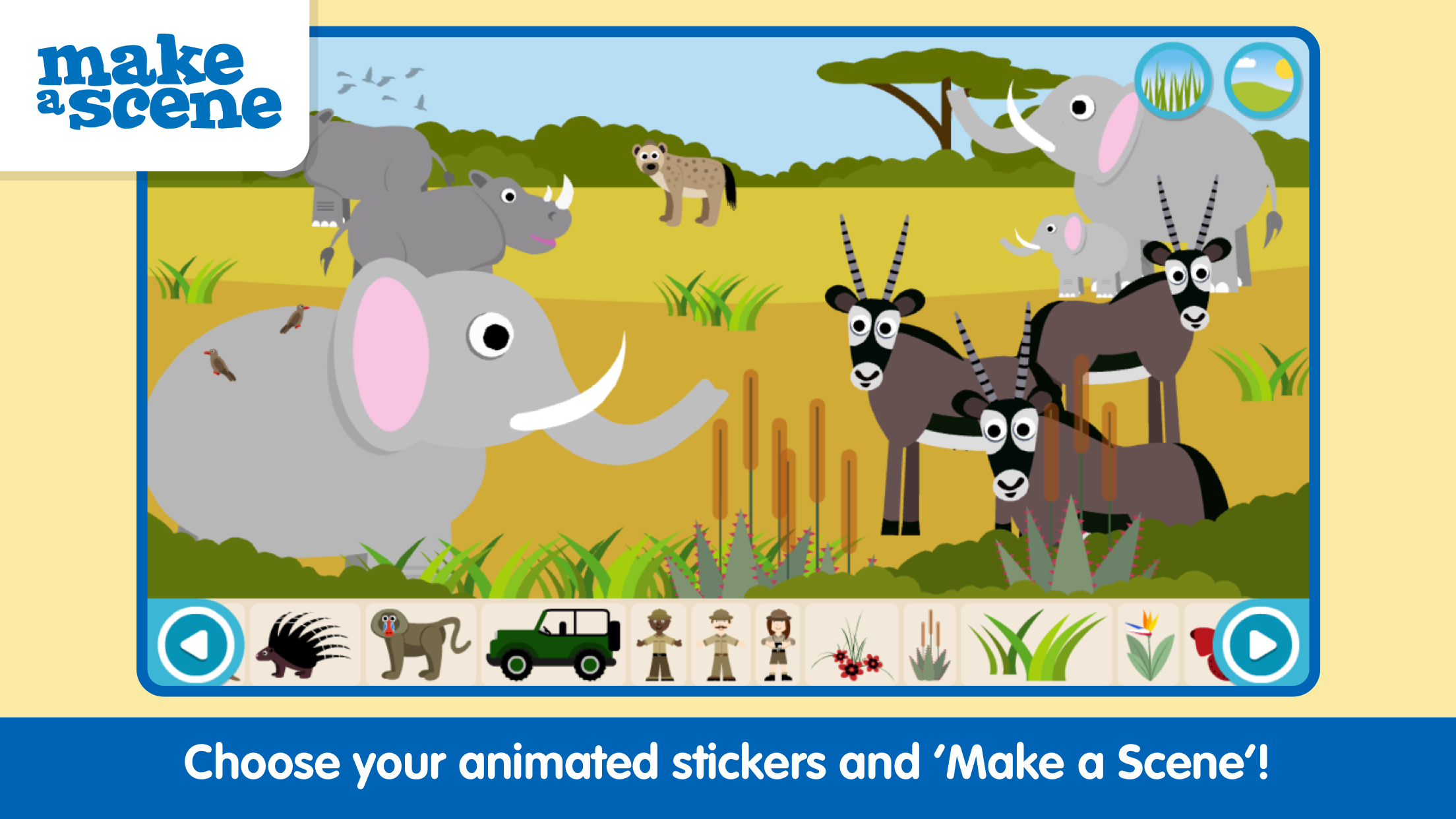Make a Scene: Safari (Pocket)