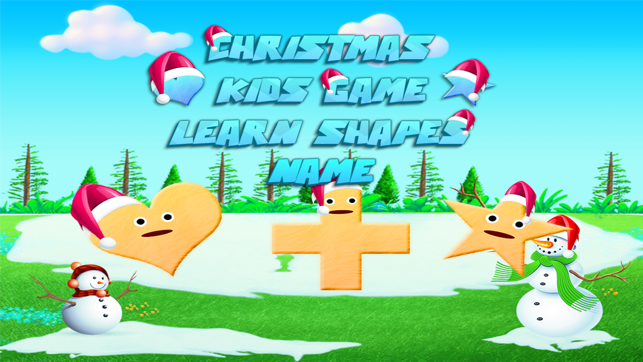 Christmas Kids Game Learn Shape Name(圖1)-速報App