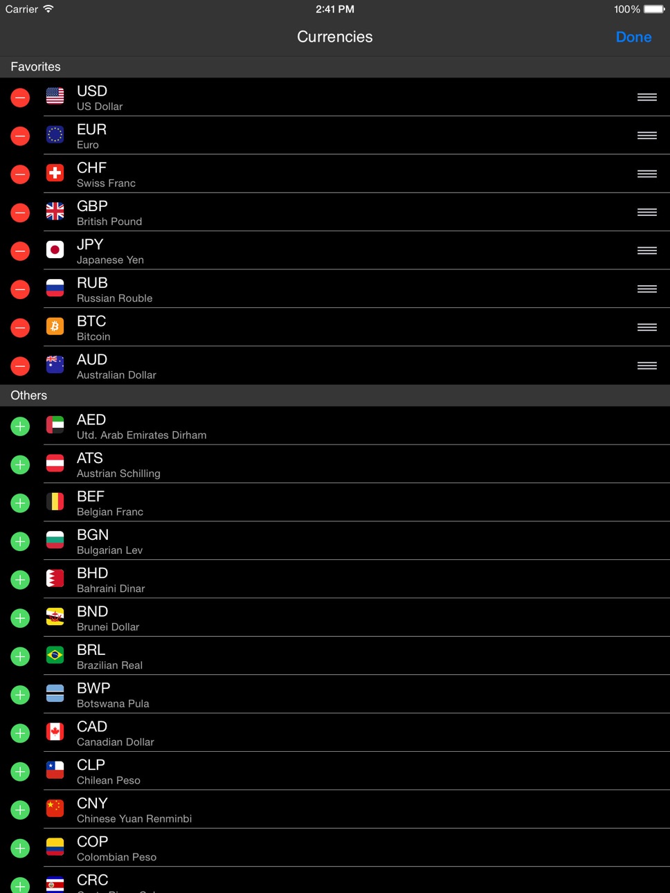 iPad screenshot