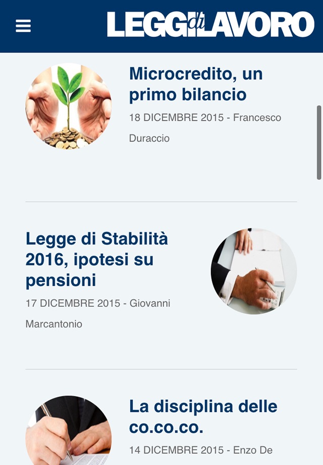 Leggi di Lavoro screenshot 2