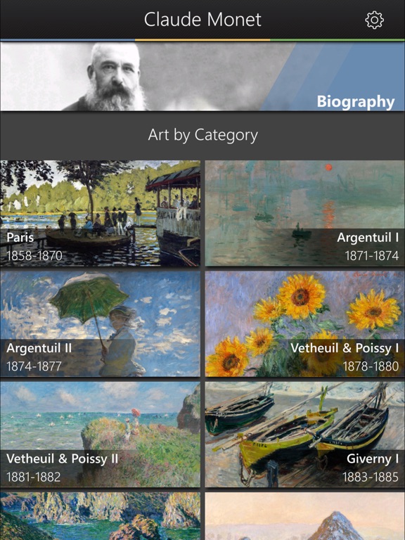Claude Monet Art: Virtual Museum screenshot 2