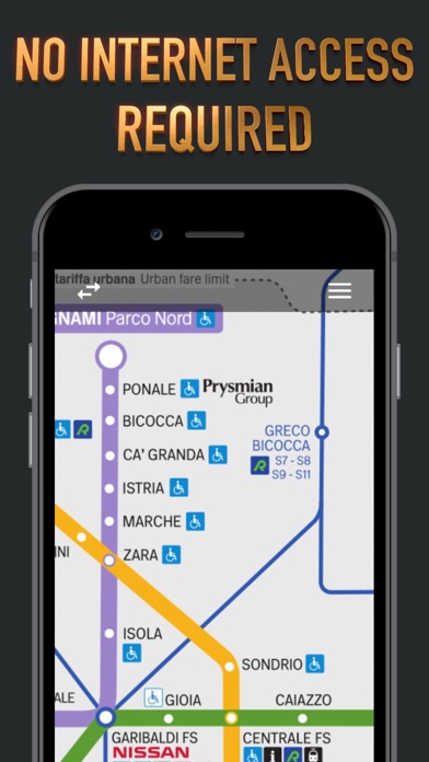 Milan Metro and Transport Screenshot