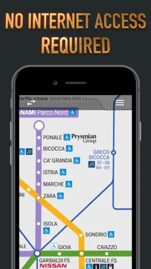 Milan Metro And Transport iPhone Ekran Görüntüsü 5