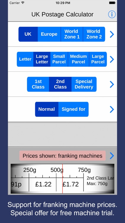 UK Postage Calculator 2017 for eBay and Royal Mail