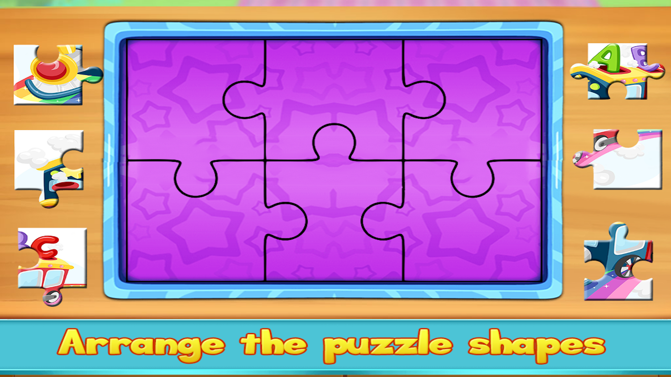 Preschool Jigsaw Puzzle - kids Learning Brain Game