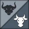 Black Bulls And White Cows icon