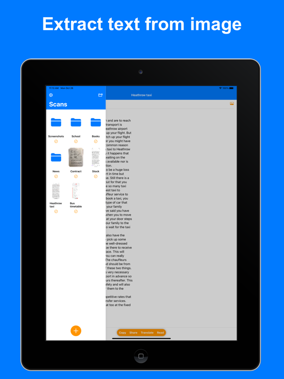 Screenshot #4 pour Text Scanner & Image to Text