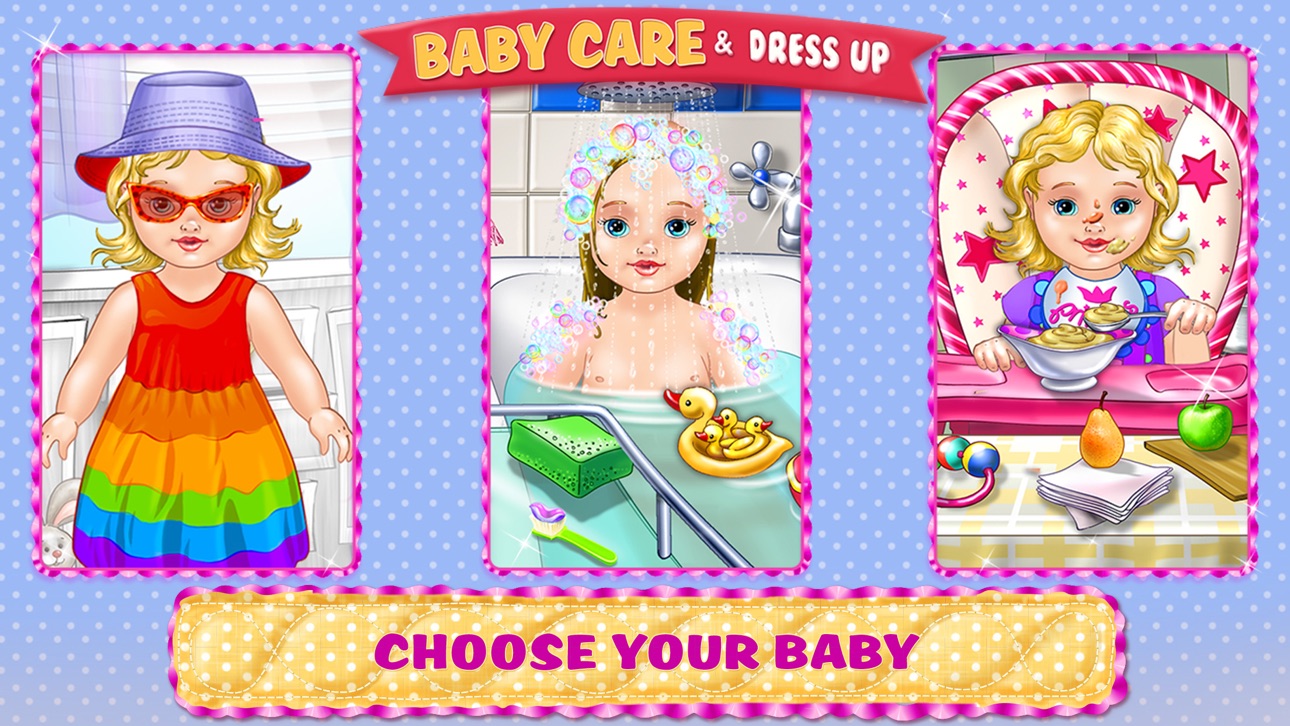Baby Care & Dress Up - Love & Have Fun with Babies screenshot 1