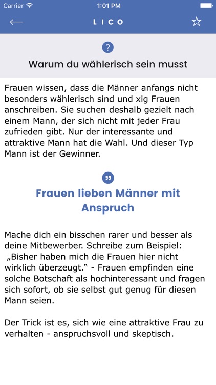 Lico - Der LiebesCoach fürs Internet Dating screenshot-4