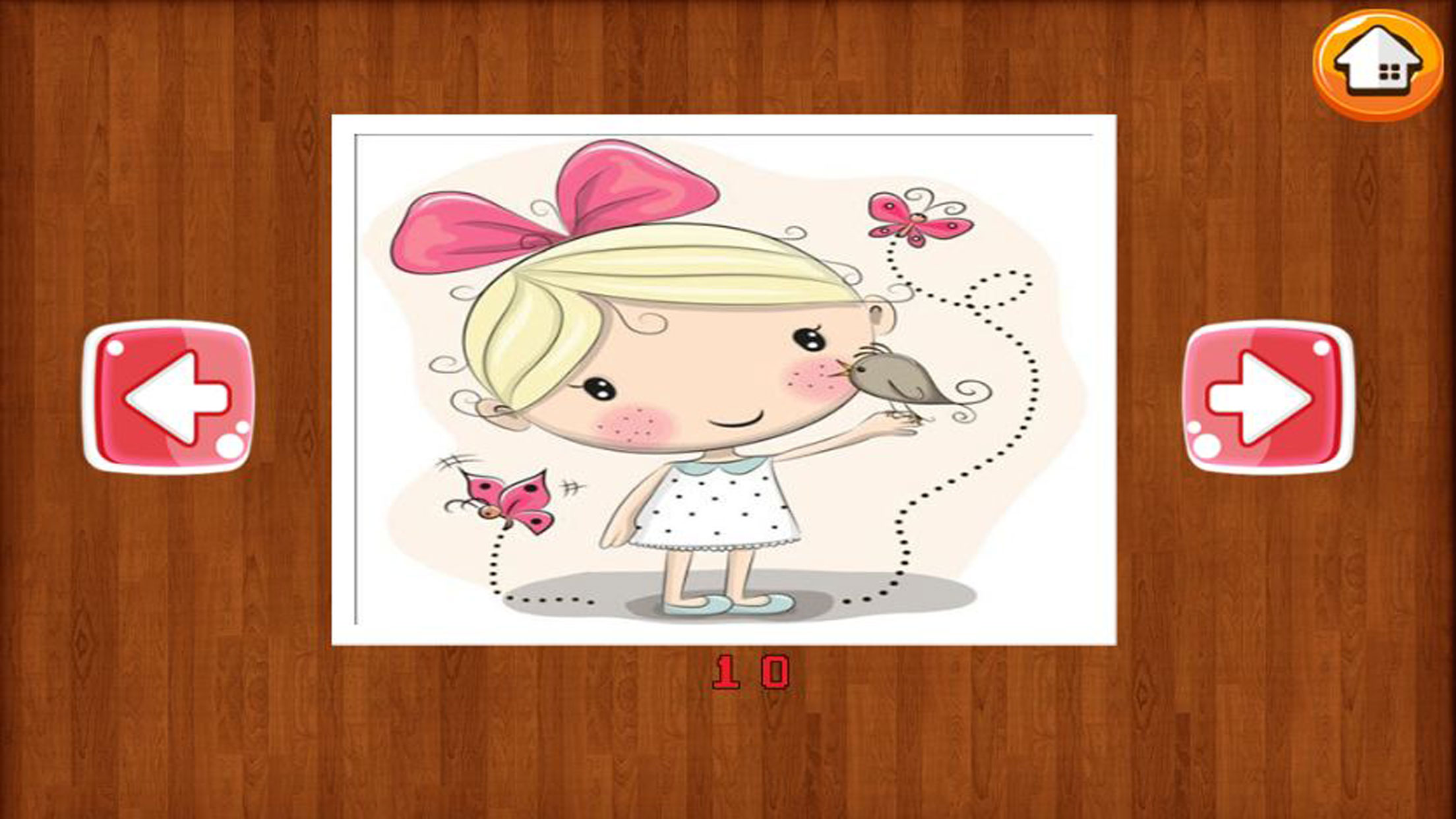 Colorful Cartoon Easy Puzzles for kid