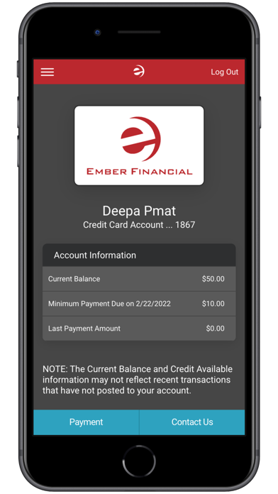 Ember Financial Mobile Screenshot