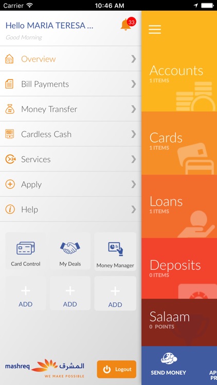 Mashreq QAR