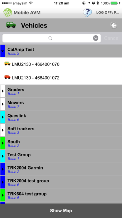 Screenshot #1 pour Mobile AVM