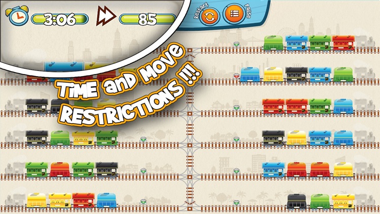 Train Mix  challenging puzzle screenshot-3