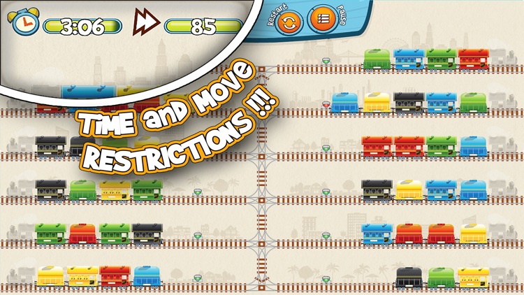 Train Mix  challenging puzzle screenshot-3