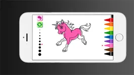 Game screenshot Unicorn Coloring Book Games hack