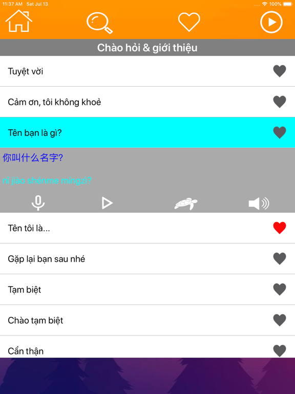 App screenshot
